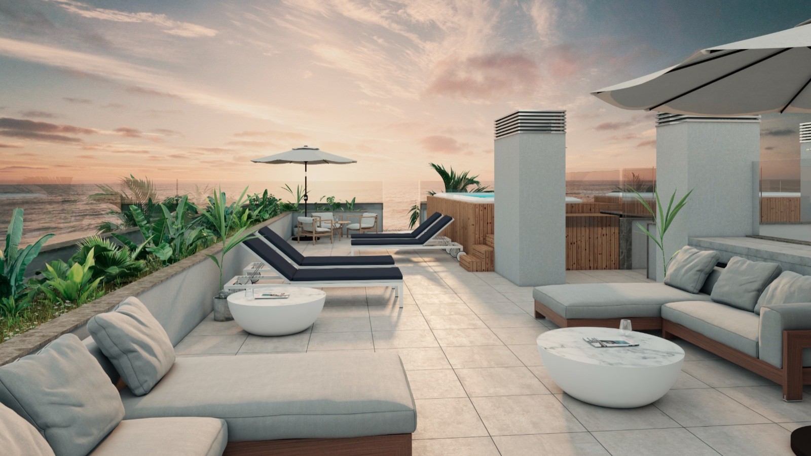 Drei-Zimmer-Wohnung mit Meerblick, Terrasse und Pool, zu verkaufen, Gaia, Portugal_250360