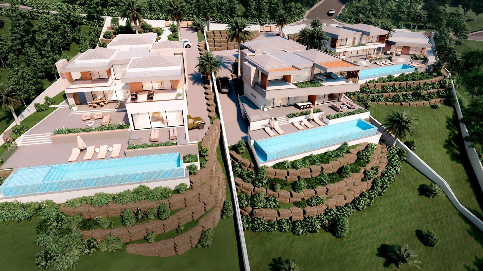 Villa, 4+1 dormitorios, piscina, en Santa Bárbara de Nexe, Faro, Algarve_251028