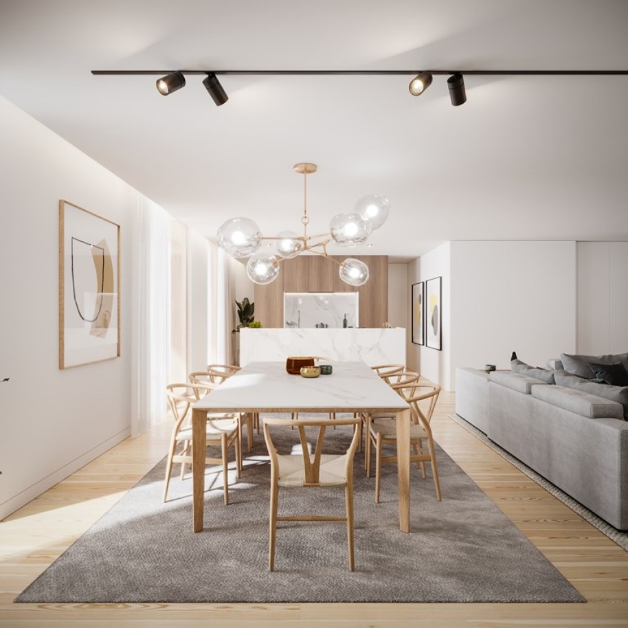 Vier-Zimmer-Duplex-Wohnung mit Balkon und Terrassen, zu verkaufen, Porto, Portugal_251248