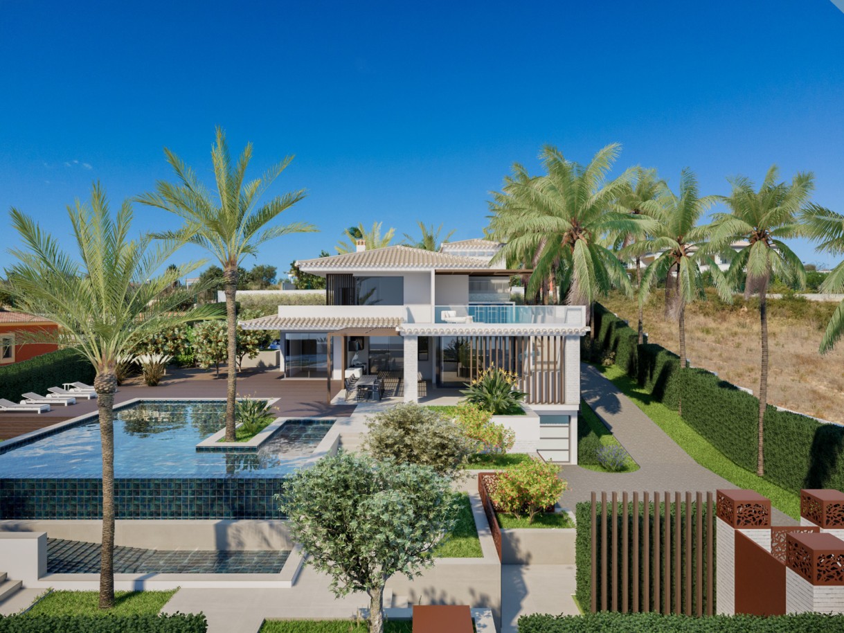 4+1 bedroom luxury villa under construction, for sale, Porto de Mós, Algarve_251319