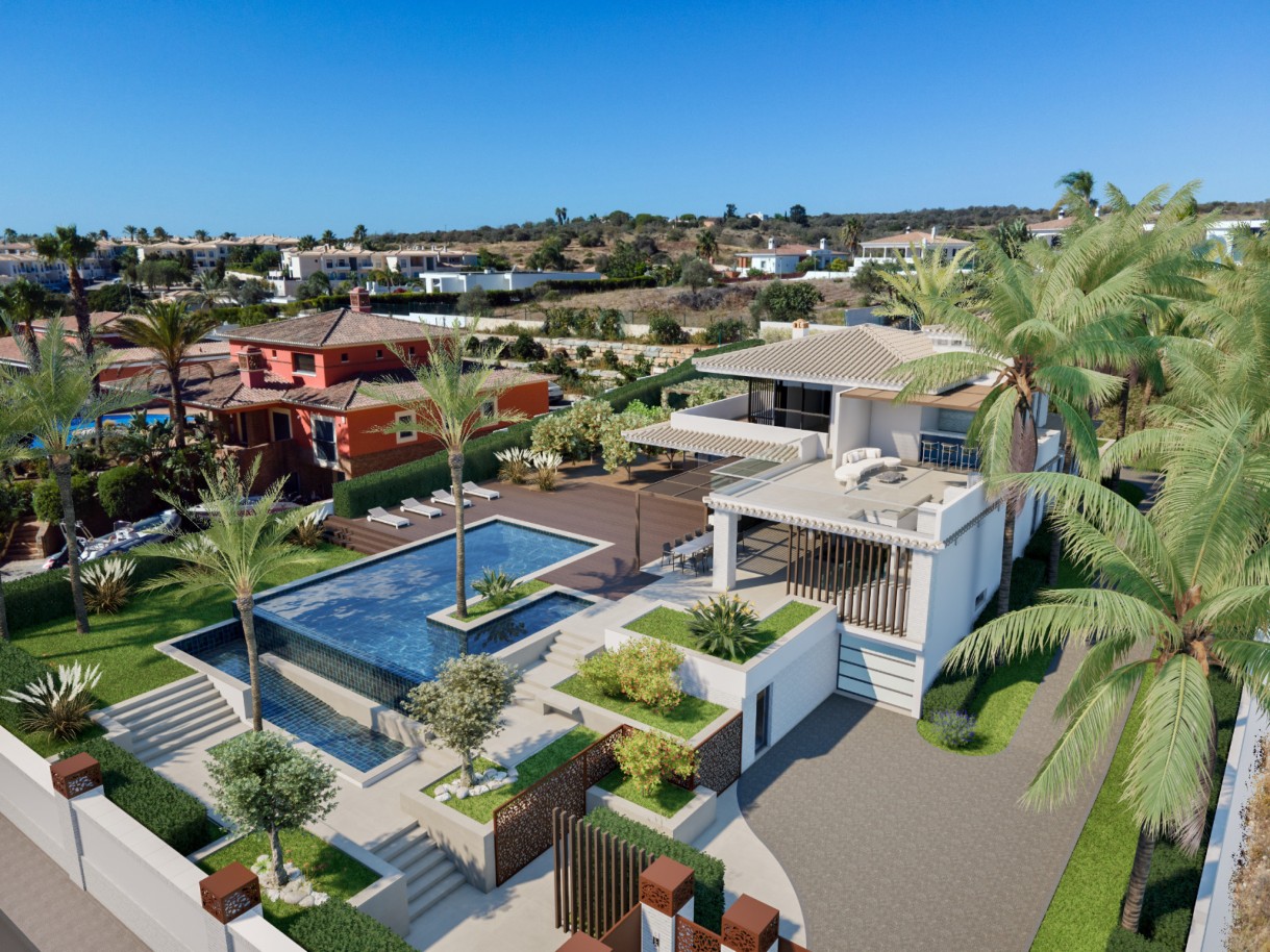 4+1 bedroom luxury villa under construction, for sale, Porto de Mós, Algarve_251320