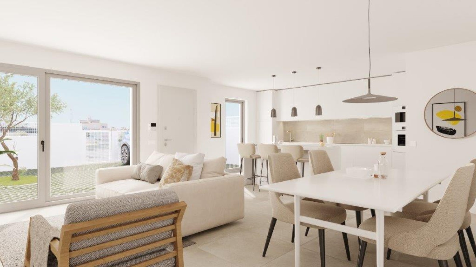 Modern 3-bedroom villa, under construction, in Ferragudo, Algarve_251464