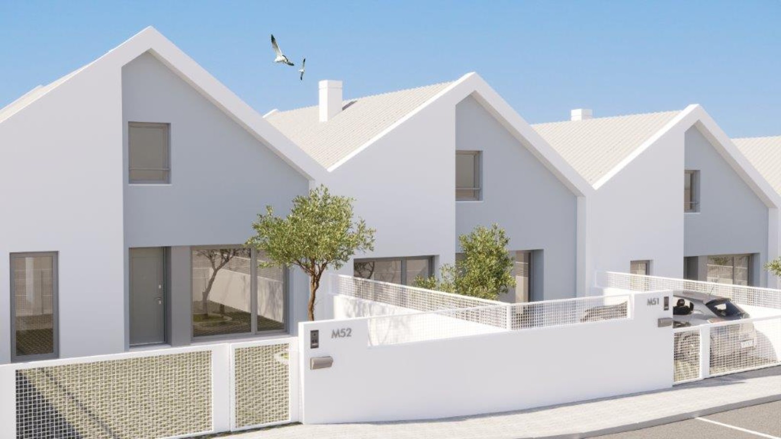 Villa moderne, 3 chambres, en construction, à Ferragudo, Algarve_251470
