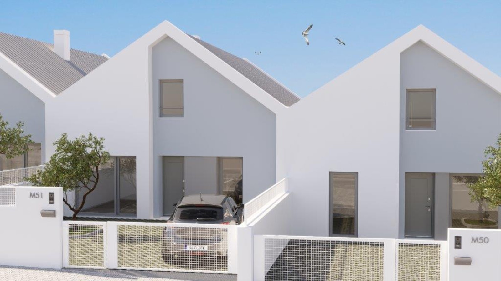 Moderne 3-Schlafzimmer-Villa, im Bau, in Ferragudo, Algarve_251471