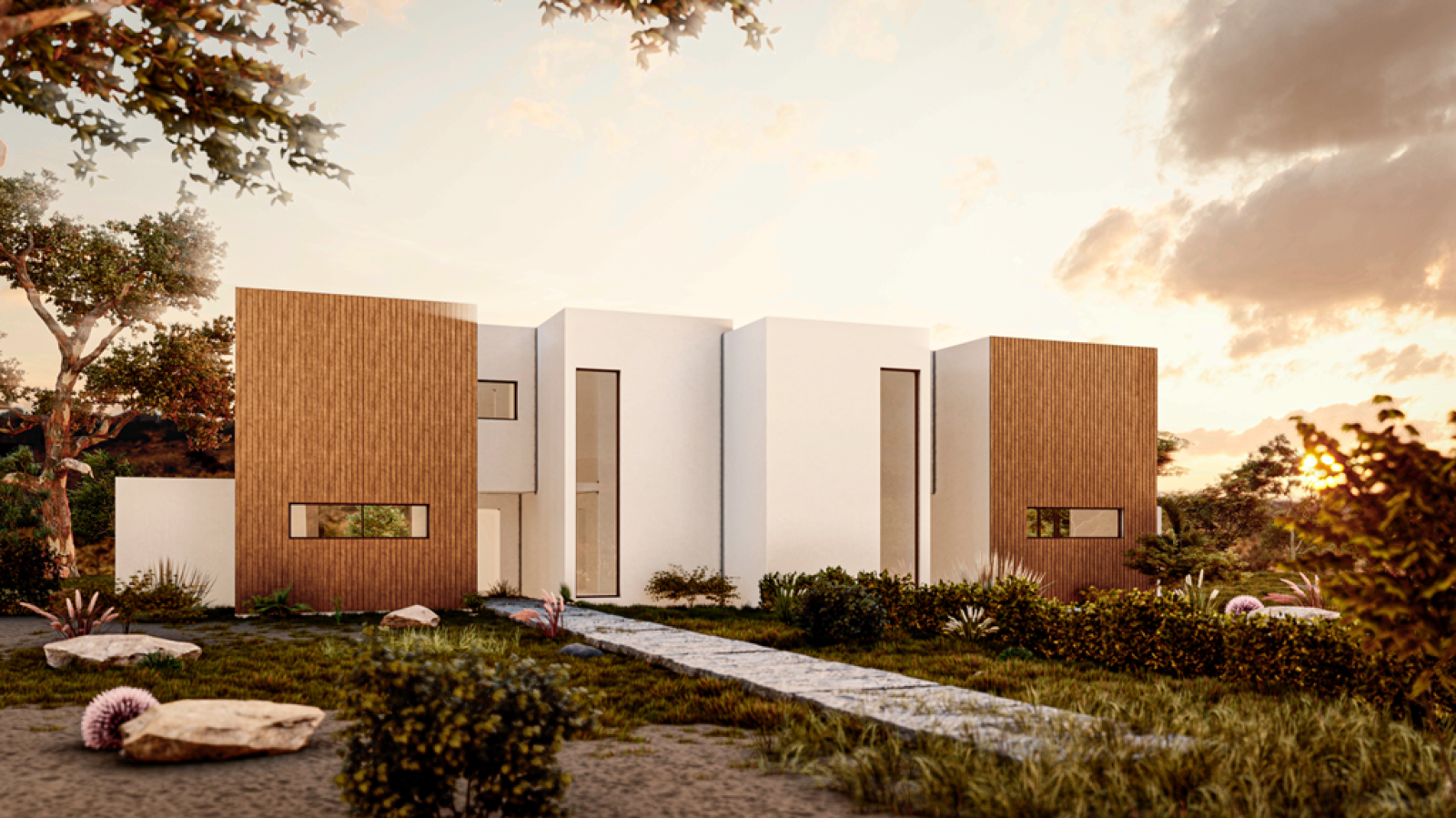 Moderna villa en nuevo condominio privado en venta en Pêra, Algarve_253344