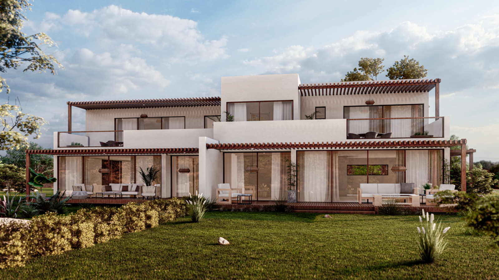 Moderna Moradia em novo condomínio privado, para venda em Pêra, Algarve_253345