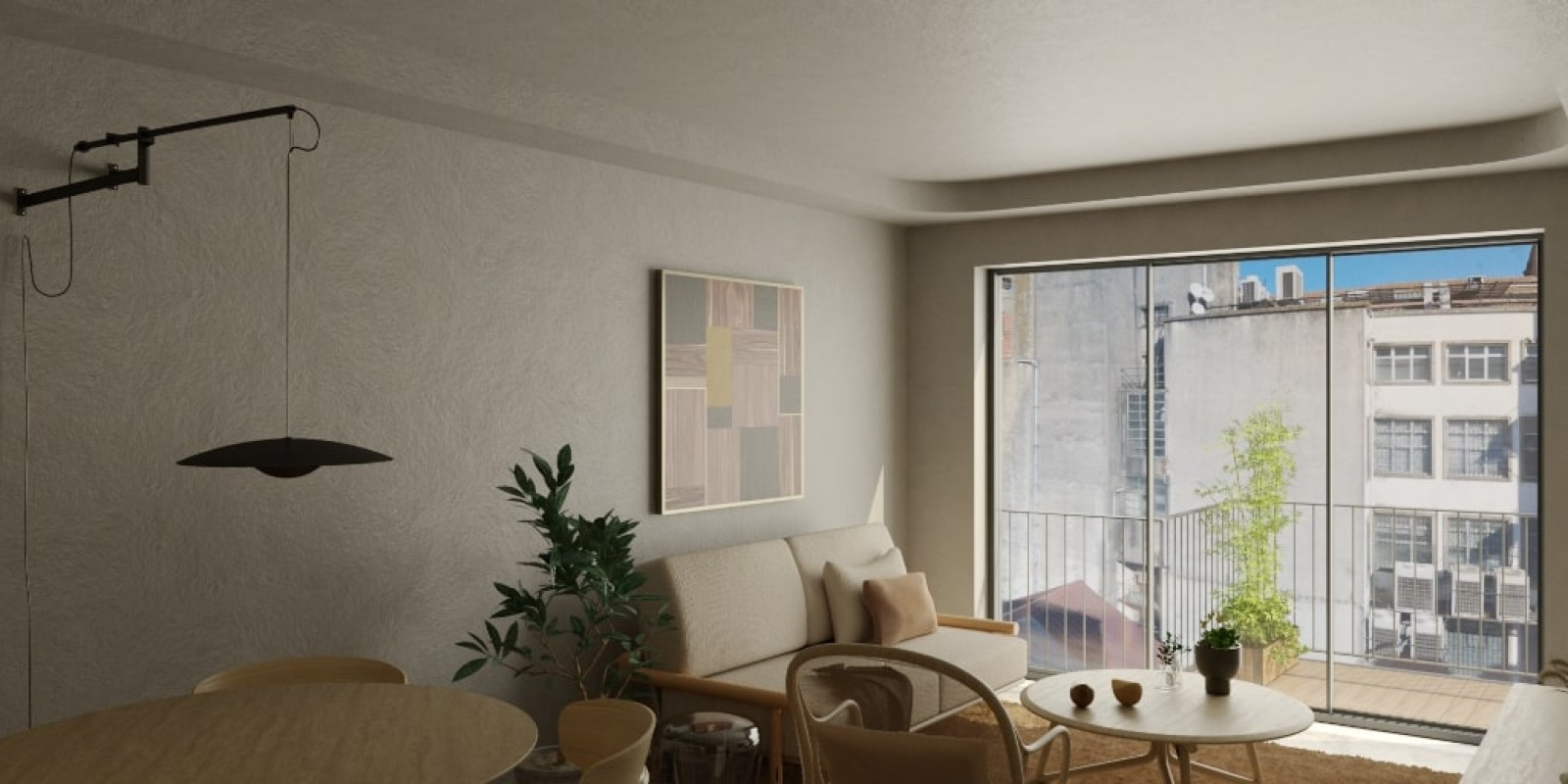 Appartement de 1 chambre à coucher avec balcon, à vendre, centre de Porto, Portugal_253604