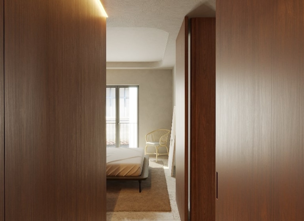Appartement de 1 chambre à coucher avec balcons, à vendre, centre de Porto, Portugal_253633