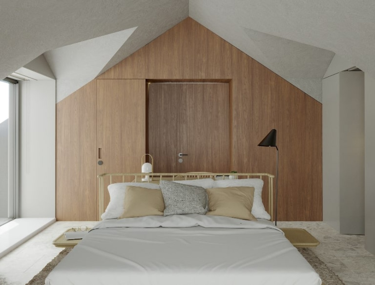 Ein-Bett-Duplex-Wohnung mit Balkonen, zu verkaufen, Zentrum Porto, Portugal_253655