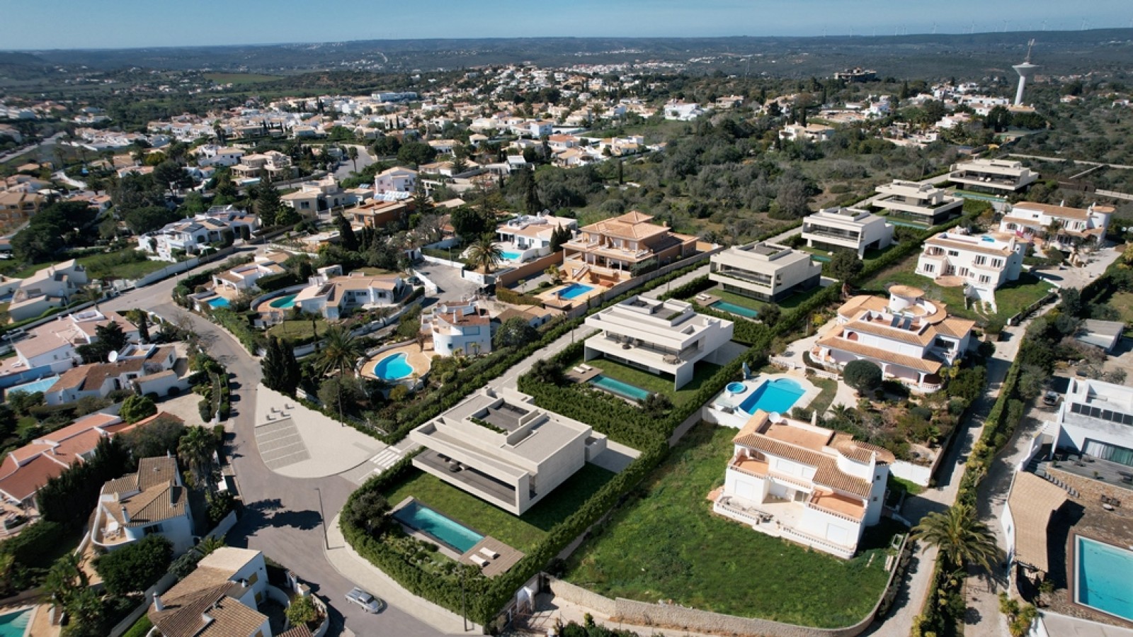 Moderna villa llave en mano en venta en Luz, Lagos, Algarve_254384