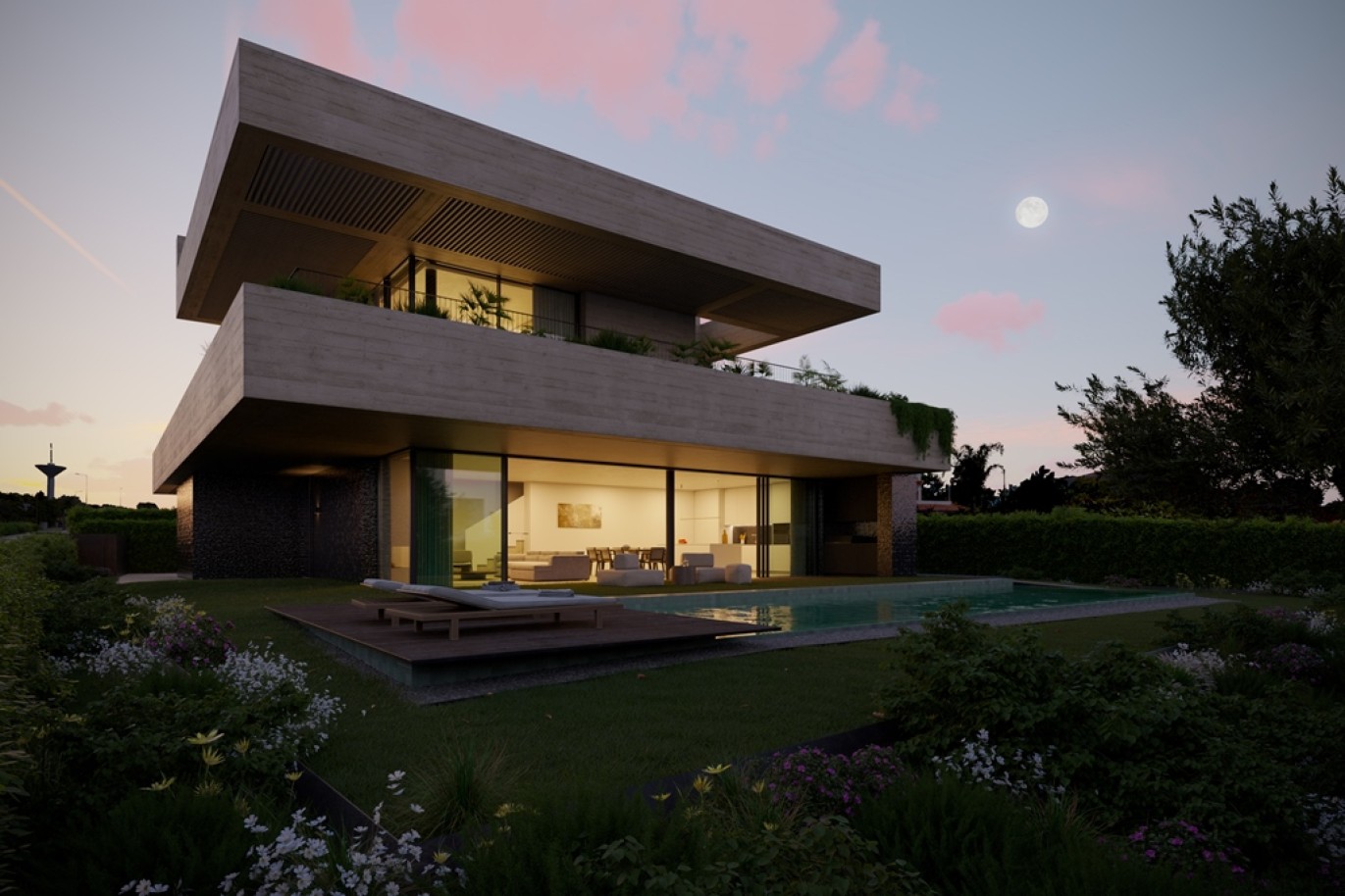 Moderna villa llave en mano en venta en Luz, Lagos, Algarve_254456