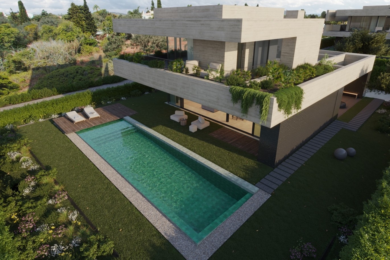Villa moderne clé en main à vendre à Luz, Lagos, Algarve_254459