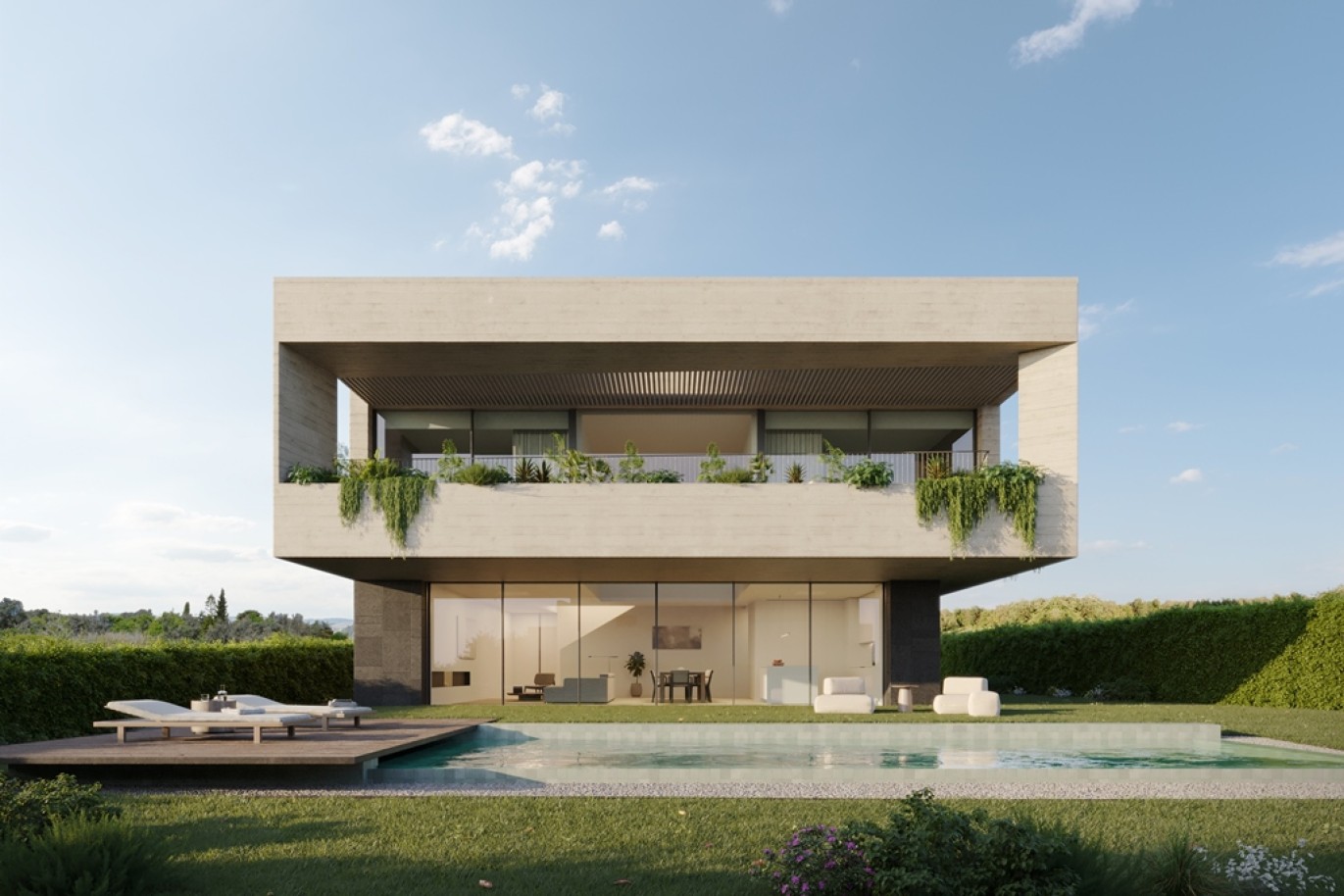 Moderna villa llave en mano en venta en Luz, Lagos, Algarve_254508