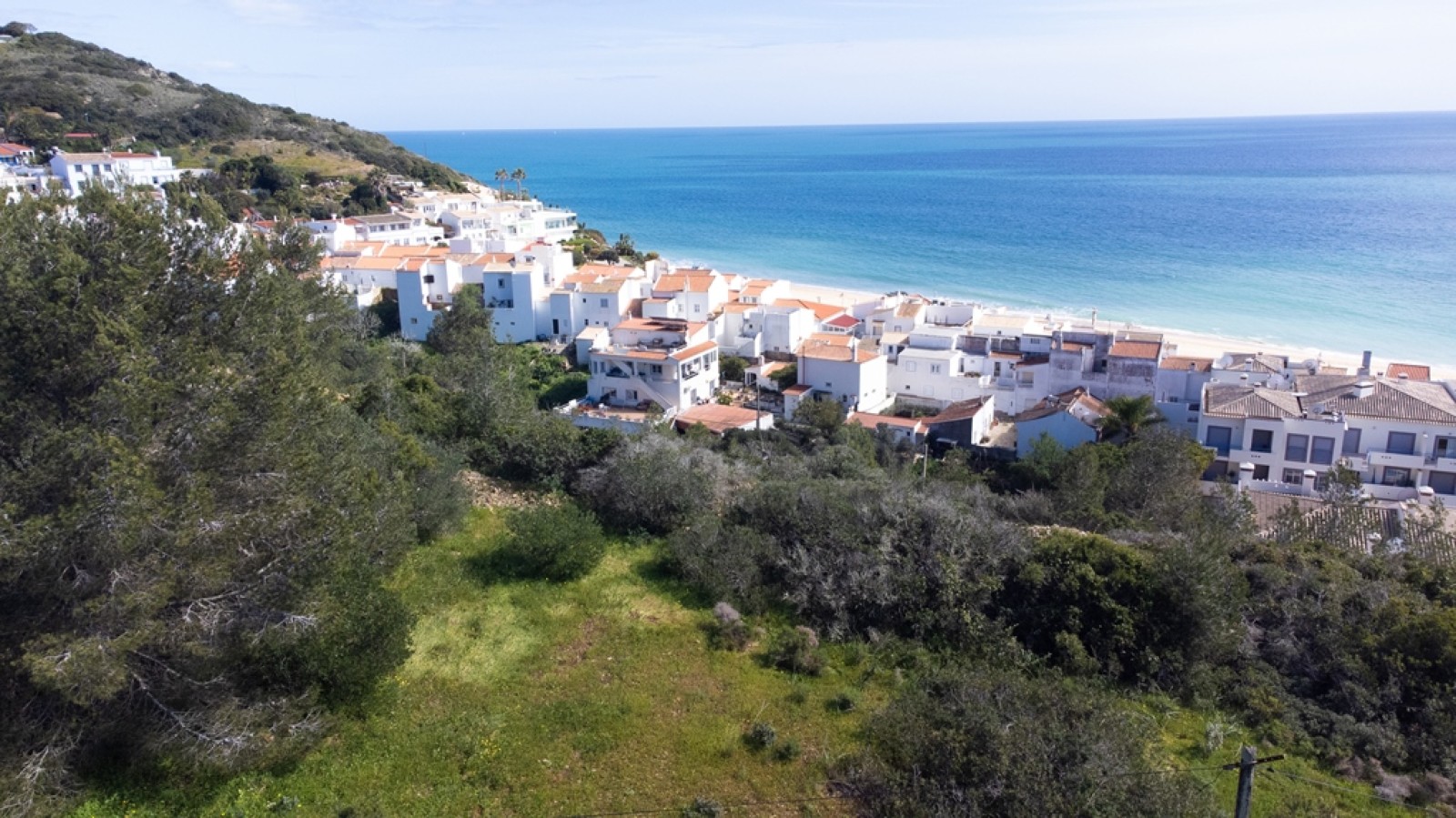 Terrain à bâtir, avec vue sur la mer, à Praia da Salema, Algarve_255507