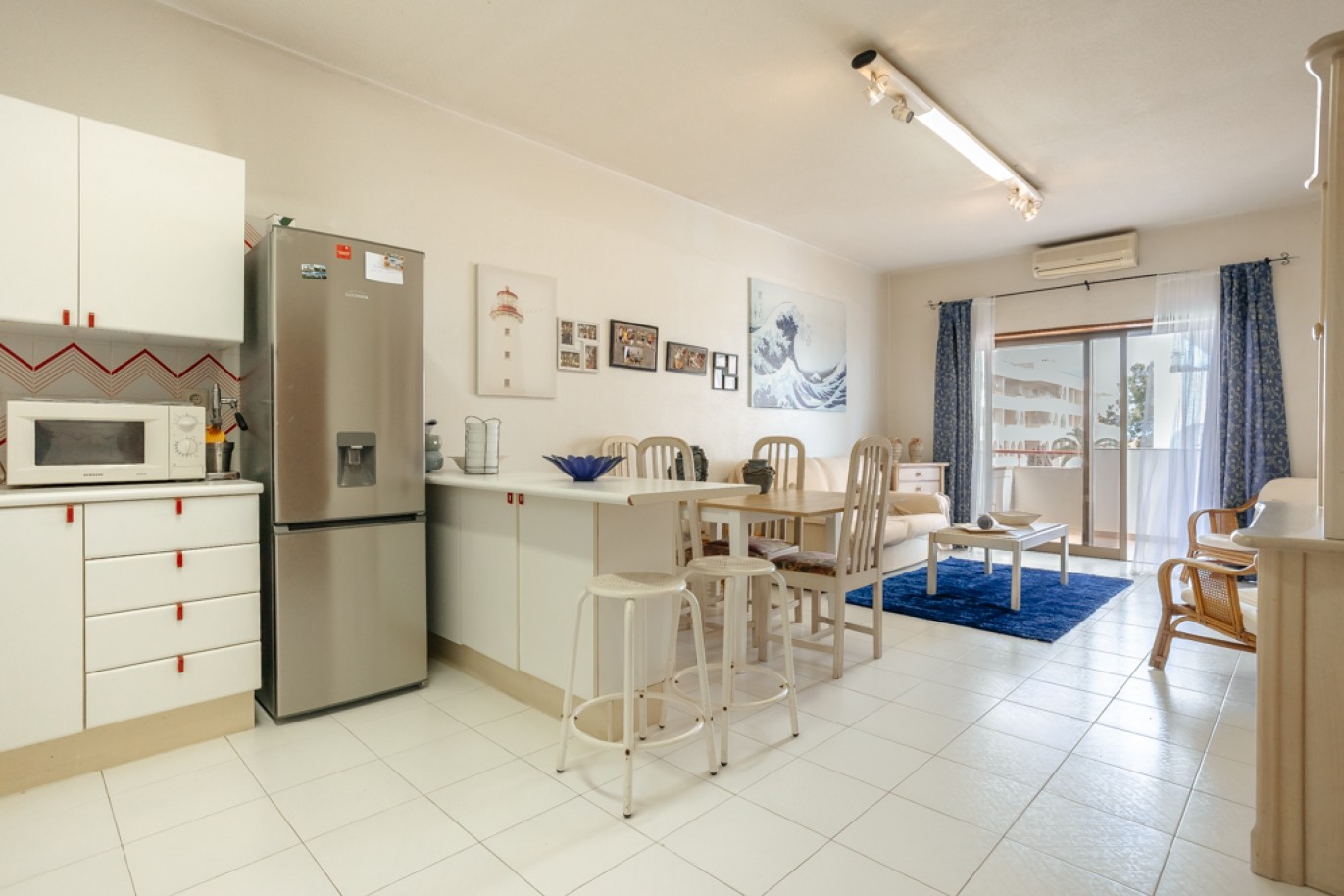 Appartement avec 1+1 chambres, vue mer, à vendre à Porches, Algarve_257044