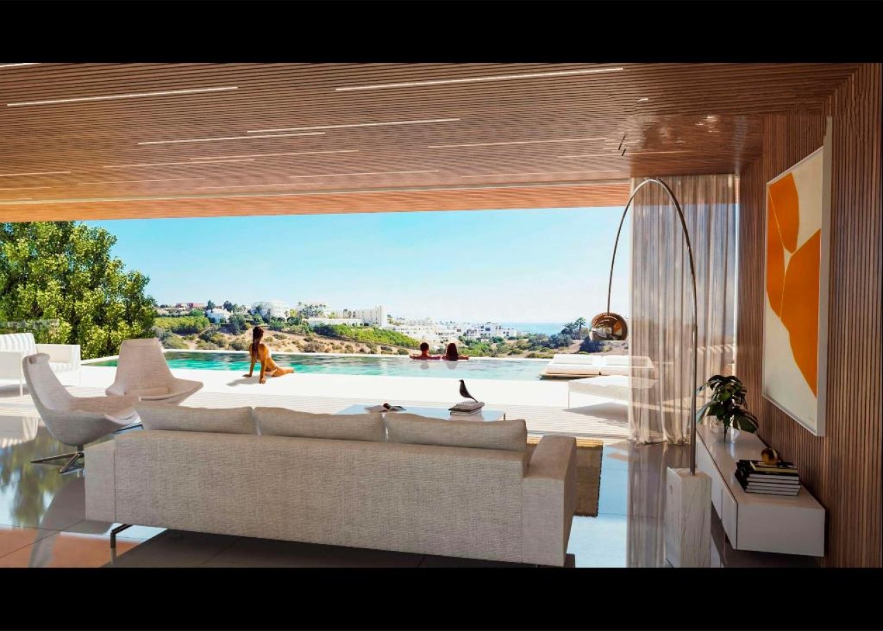 Villa moderne, vue mer, 2 piscines, à Porto de Mós, Lagos, Algarve_262681