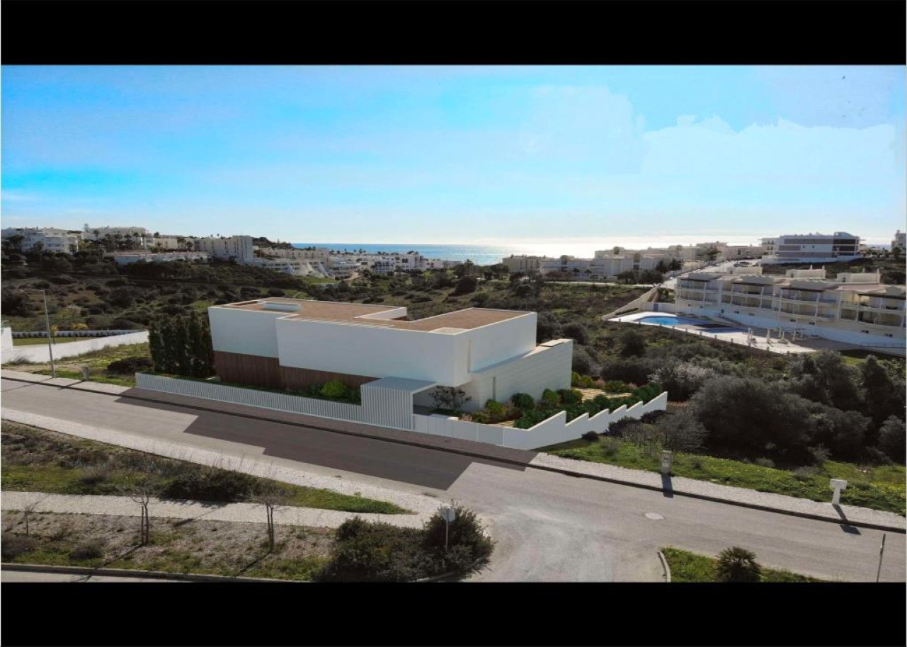 Villa moderne, vue mer, 2 piscines, à Porto de Mós, Lagos, Algarve_262685