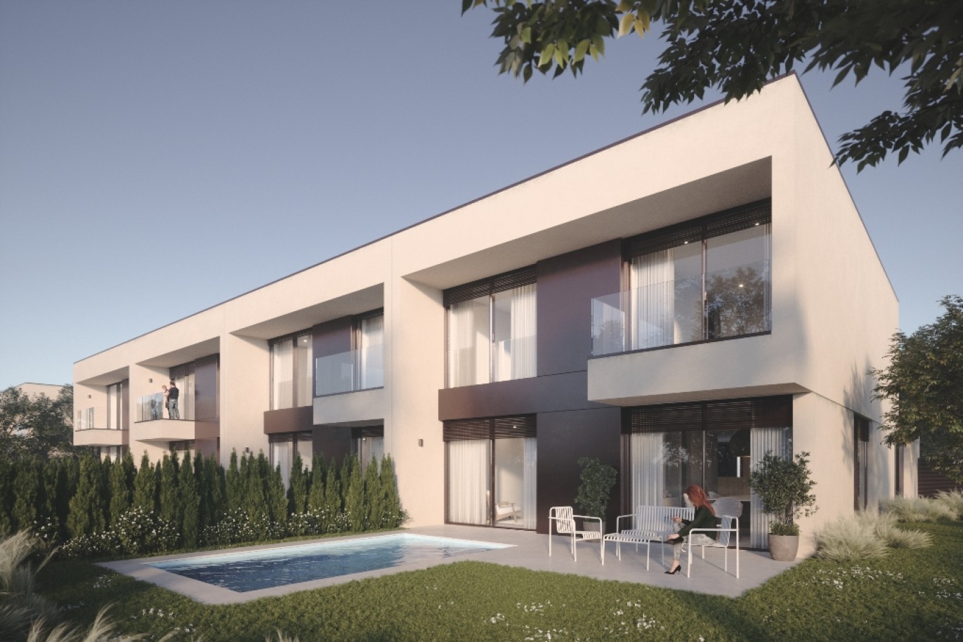 Maison jumelée de 4 chambres avec piscine, à vendre, à Maia, Portugal_262901