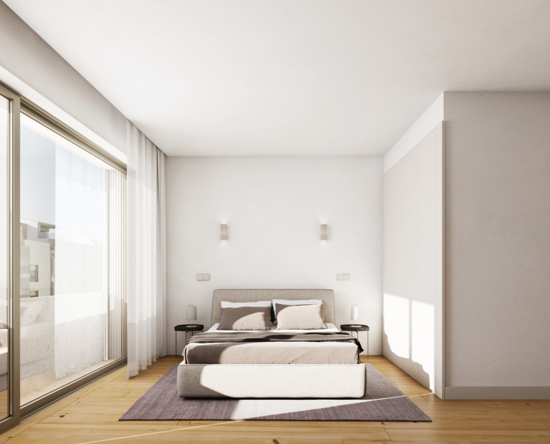 Piso de 1 dormitorio con balcón orientado al sur, en venta, Oporto, Portugal_264484