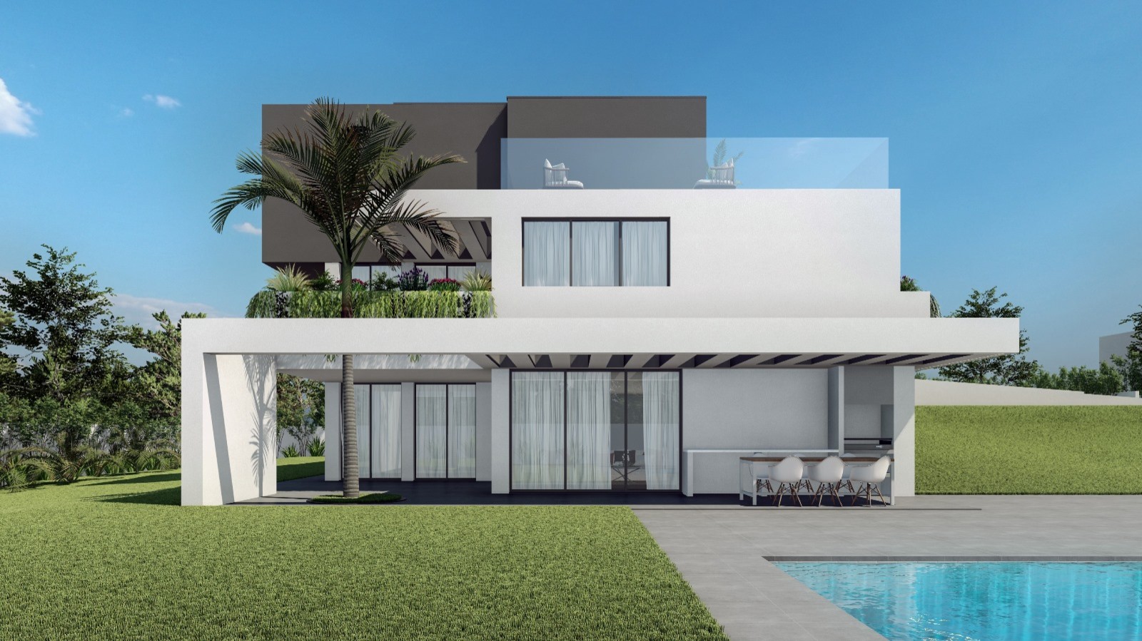 Terreno com projeto aprovado para construção de moradia V4 em Olhão, Algarve_266050