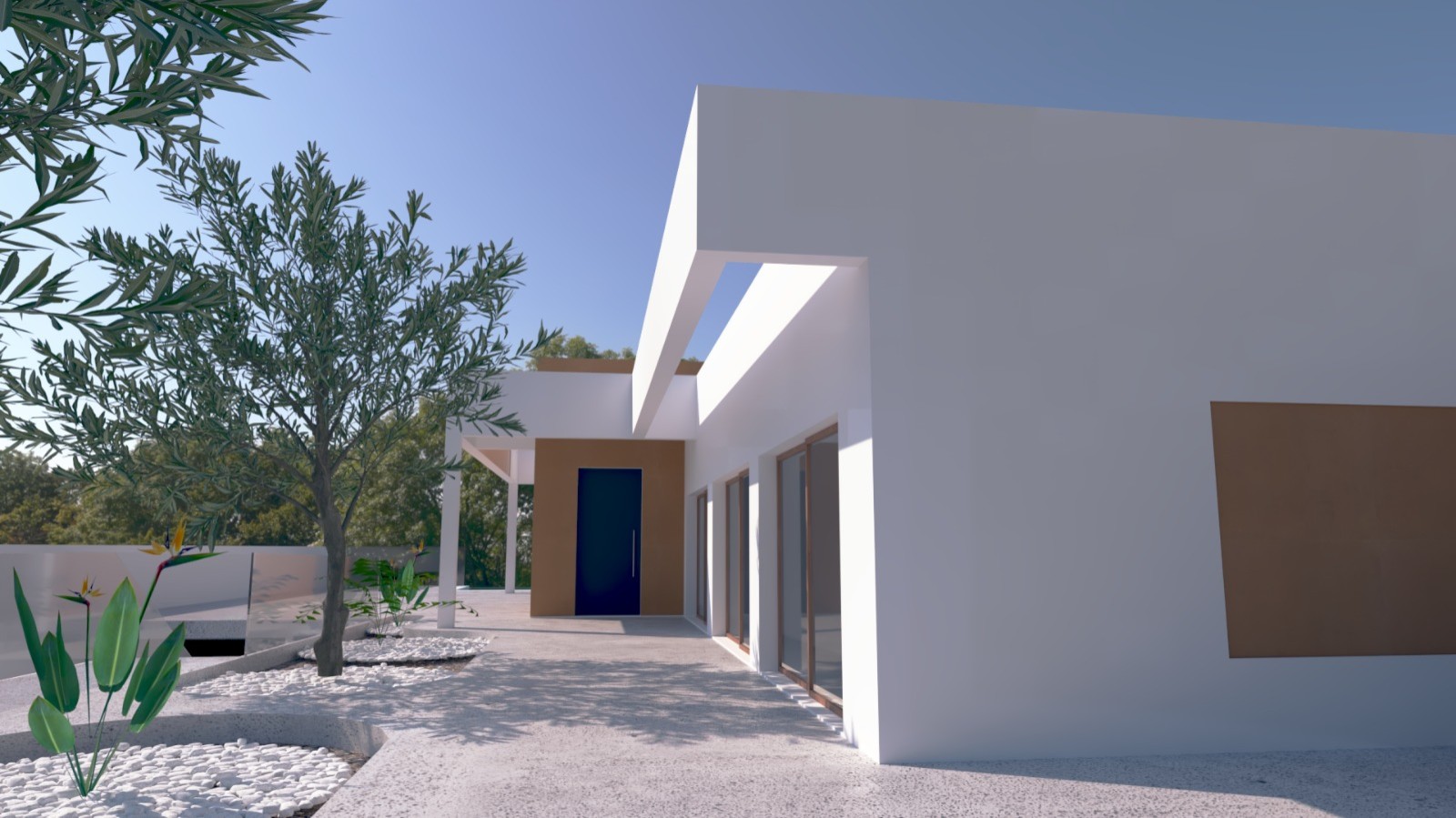 Doppelhaushälfte mit 3 Schlafzimmern, schlüsselfertiges Projekt, in São Brás de Alportel, Algarve_266154
