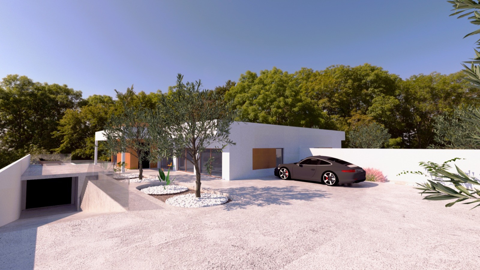 Doppelhaushälfte mit 3 Schlafzimmern, schlüsselfertiges Projekt, in São Brás de Alportel, Algarve_266155