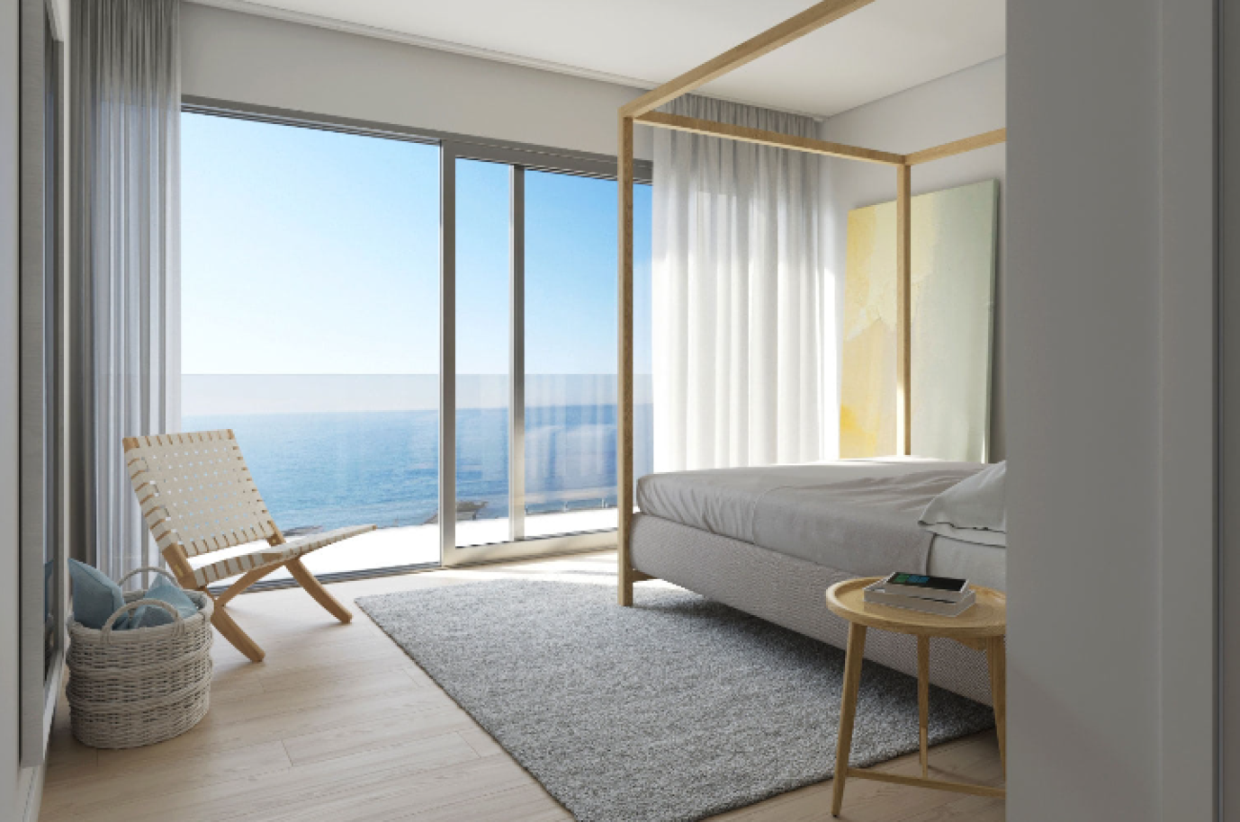 Modern apartments with sea views, for sale in Armação de Pêra, Algarve_266298