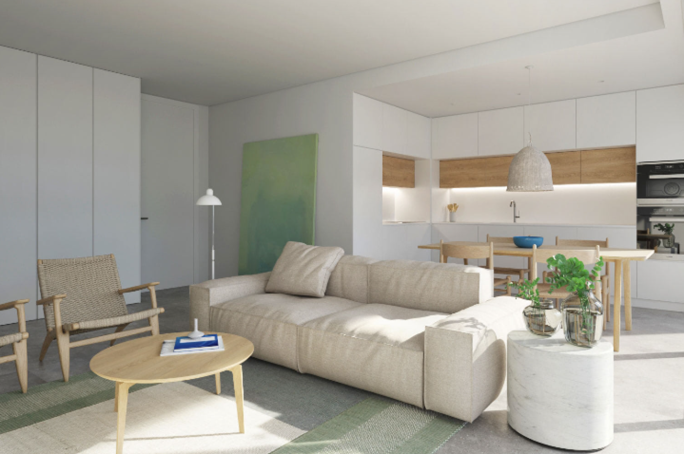 Modern apartments with sea views, for sale in Armação de Pêra, Algarve_266388
