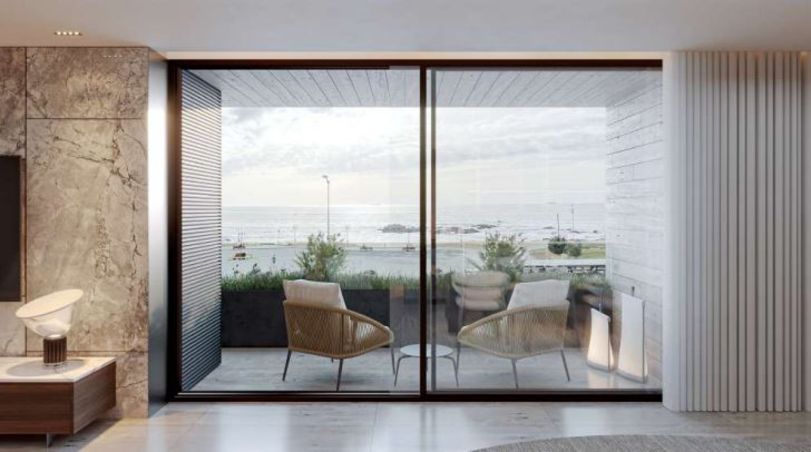 Apartamento T2 com varandas e vista de mar, à venda, Porto_267073
