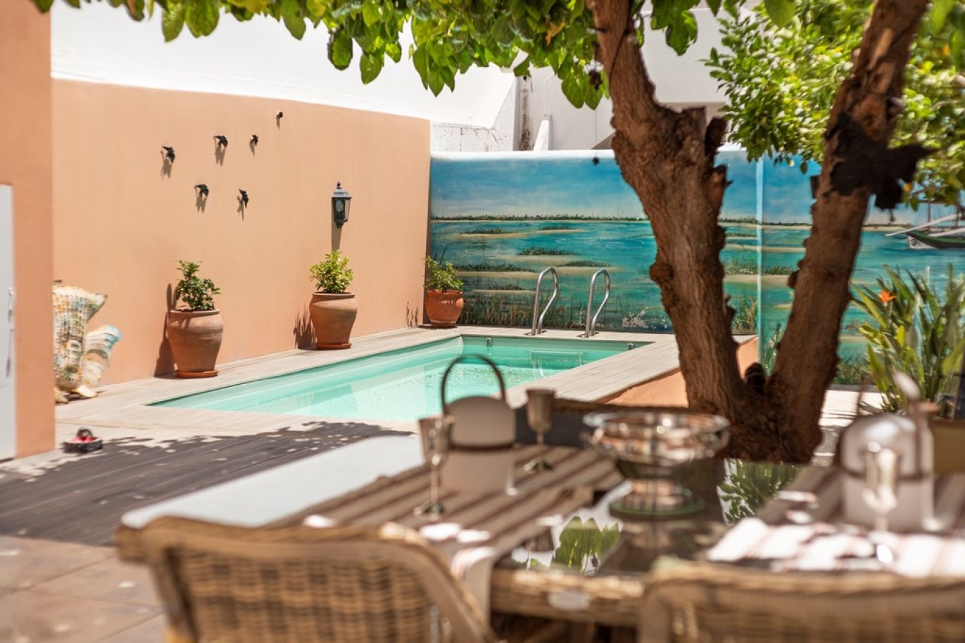 Manoir de 4 chambres avec piscine, à vendre à Olhão, Algarve_270262