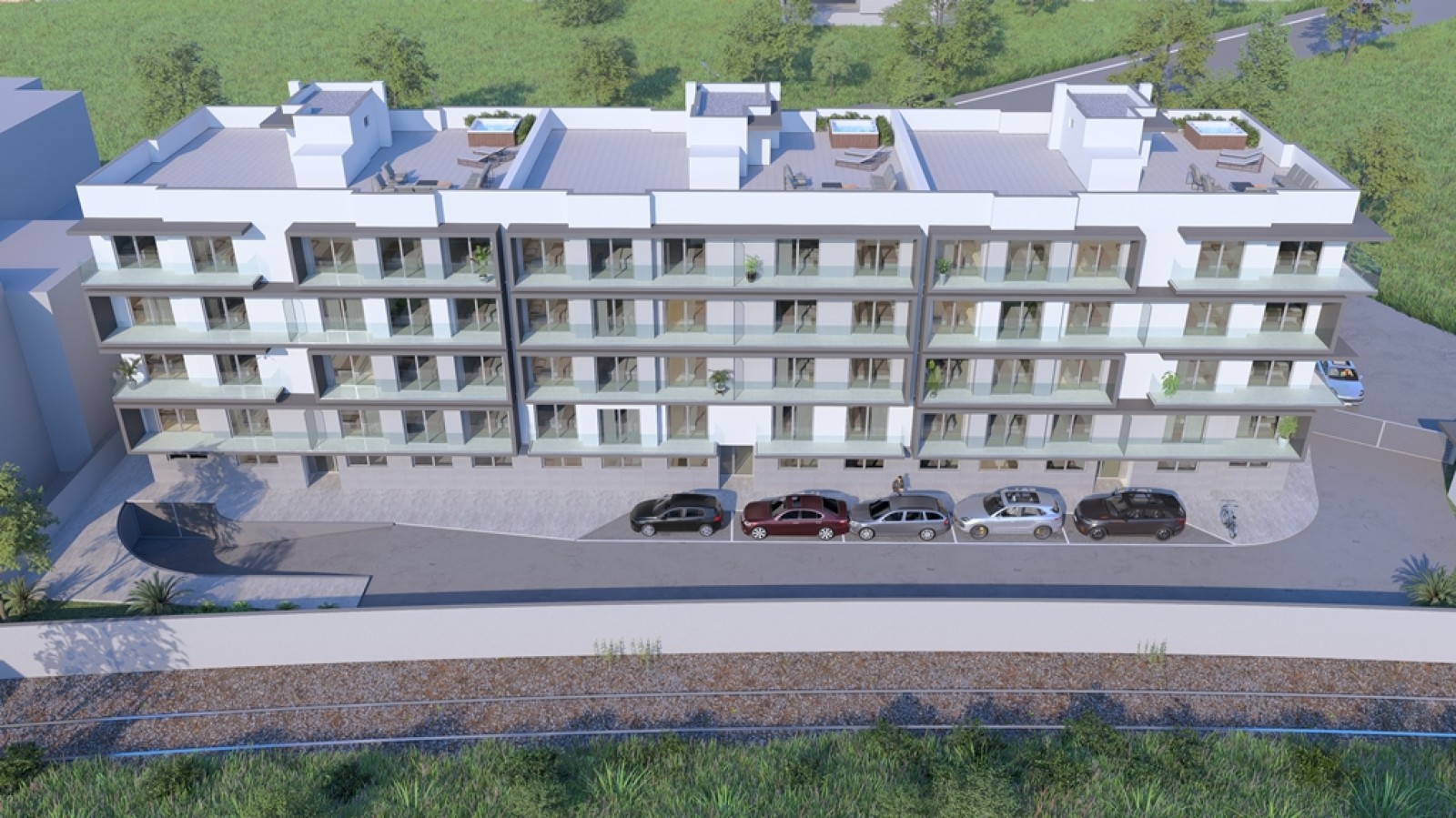 Piso en complejo vacacional, con piscina, en venta en Olhão, Algarve_271704