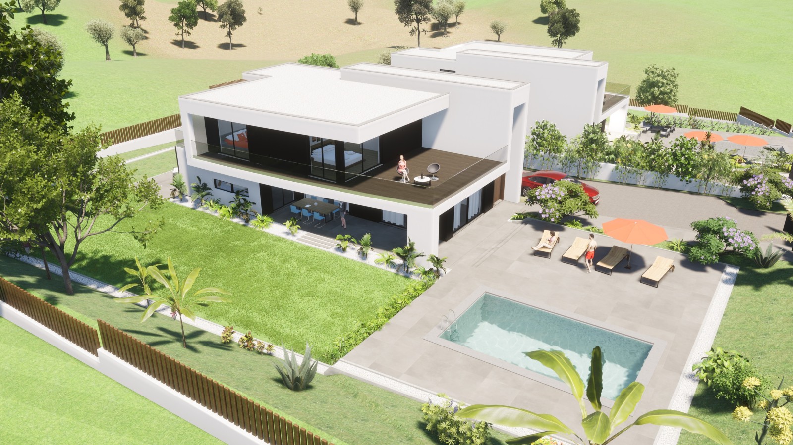 New 4-bedroom villa with sea view, for sale in Loulé, Algarve_272843