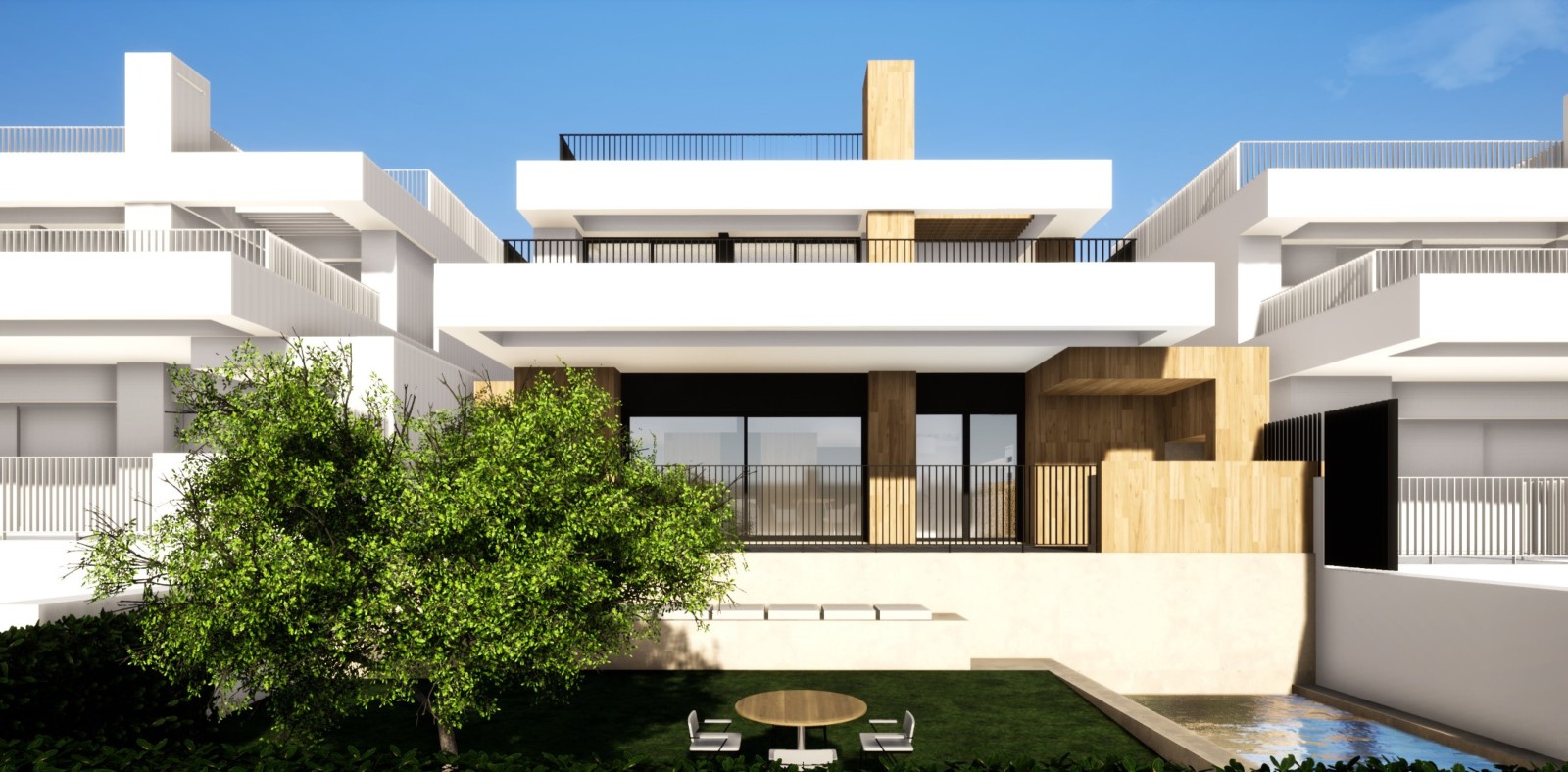 This fantastic contemporarystyle villa is located in the prestigious AlSakia urbanization in