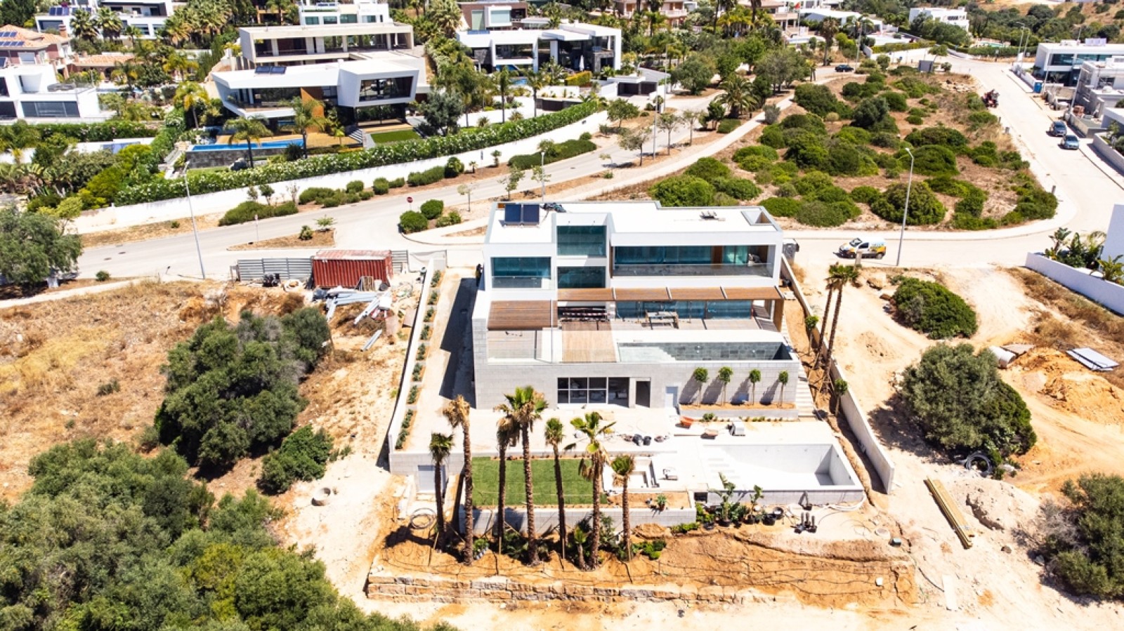 Villa moderne, vue mer, 2 piscines, à Porto de Mós, Lagos, Algarve_272889