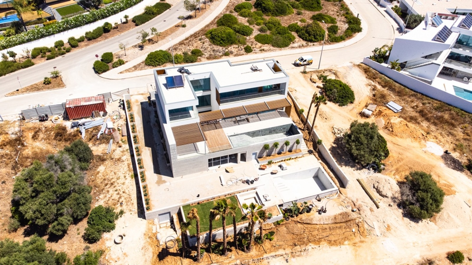 Villa moderne, vue mer, 2 piscines, à Porto de Mós, Lagos, Algarve_272890