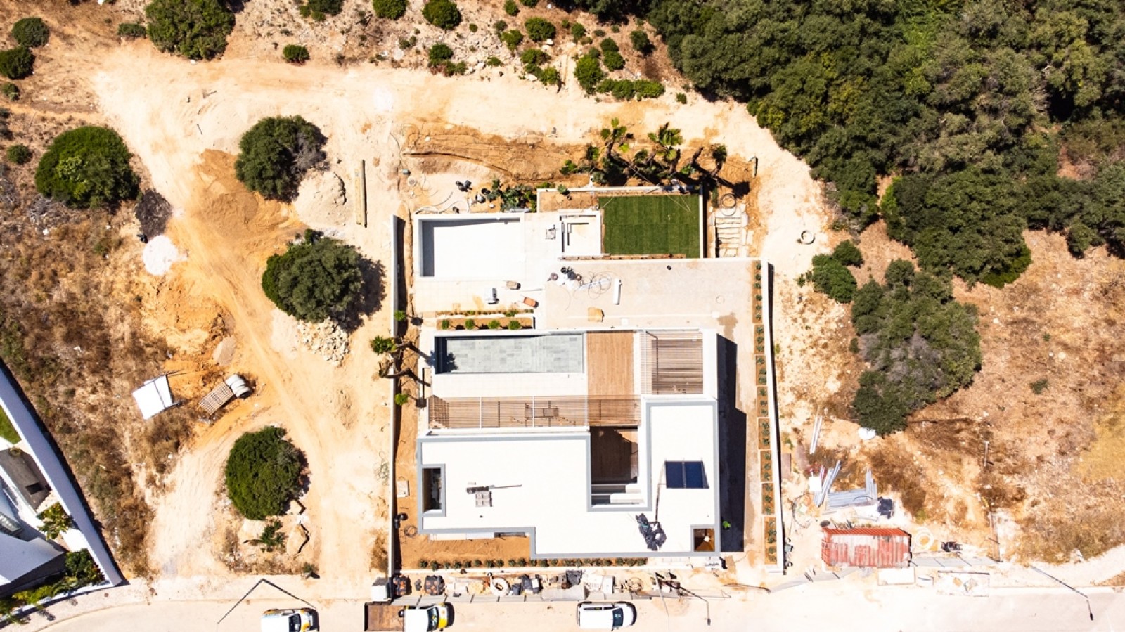 Villa moderna, vista al mar, 2 piscinas, en Porto de Mós, Lagos, Algarve_272894
