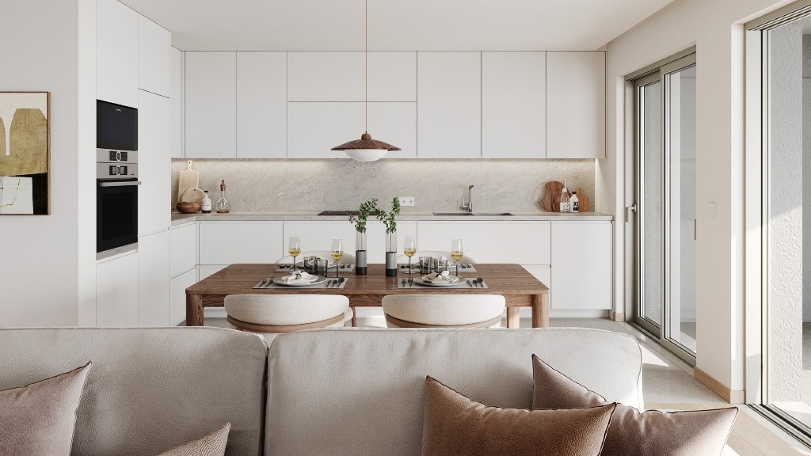 Luxuoso Apartamento T2 com piscina para venda em Ferragudo, Algarve_294879