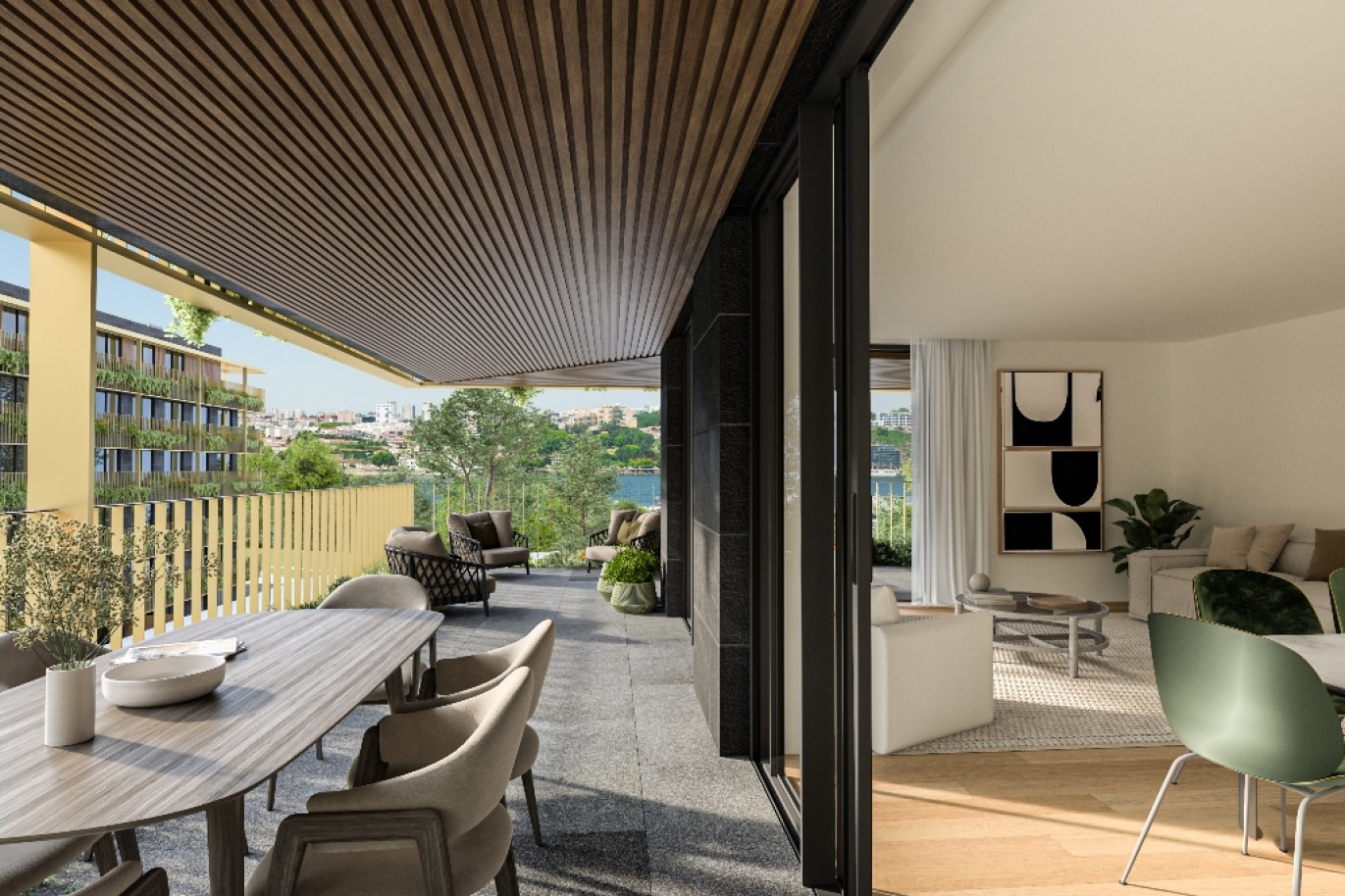 Marina Douro: penthouse T5 com jacuzzi, à venda, na Foz de Gaia_306374