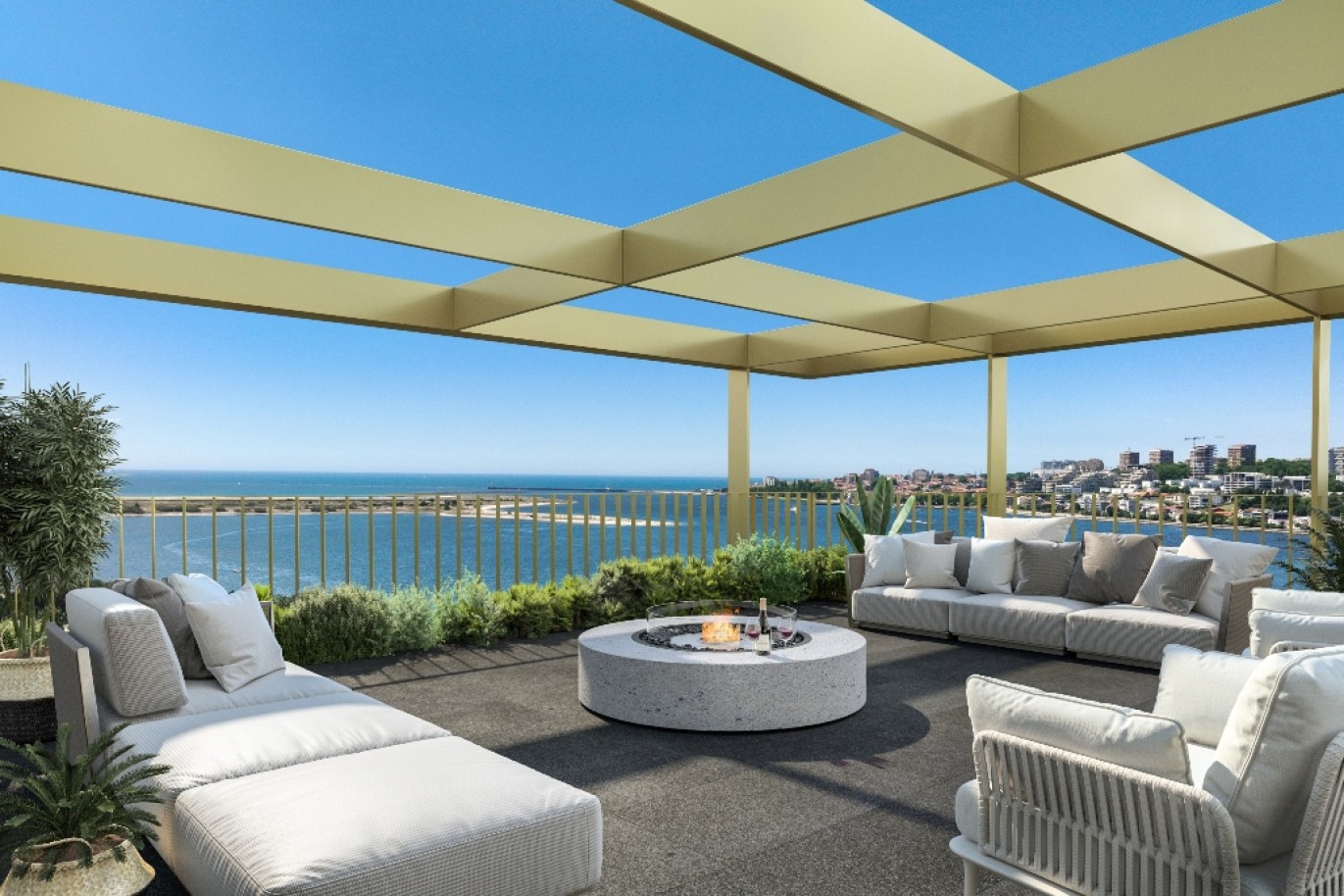 Marina Douro: penthouse T5 com jacuzzi, à venda, na Foz de Gaia_306385