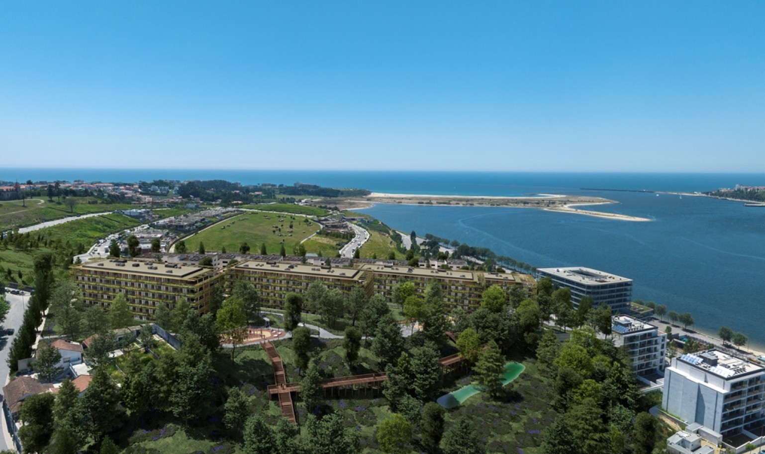 Marina Douro: penthouse T5 com jacuzzi, à venda, na Foz de Gaia_306386