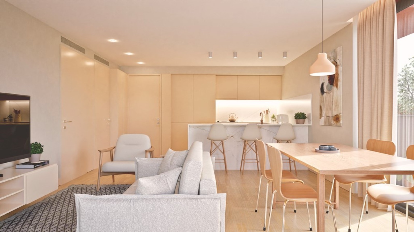 Cais de Leça: apartamento T2 à venda em Leça da Palmeira, Portugal_311793