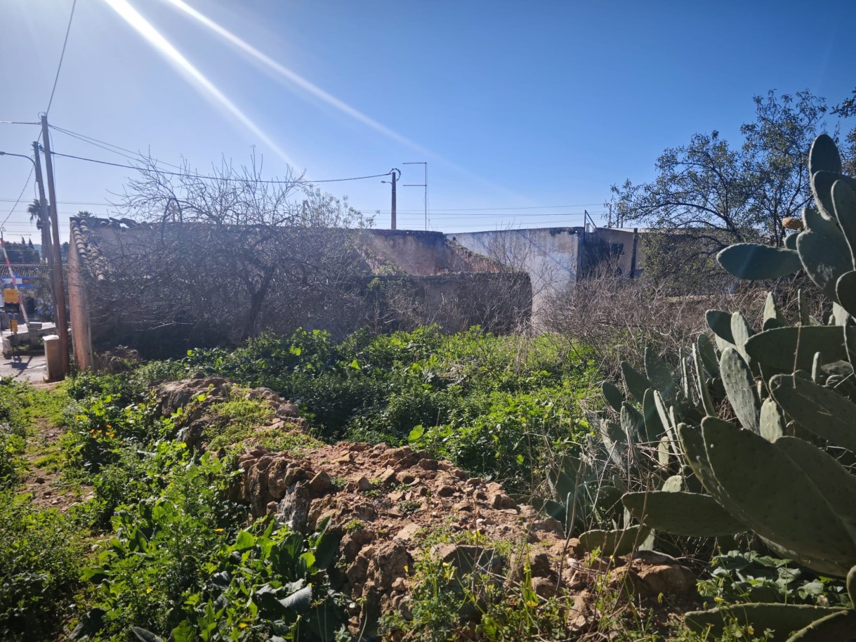 Terreno urbano com ruína, para venda em Alcantarilha, Algarve_313104