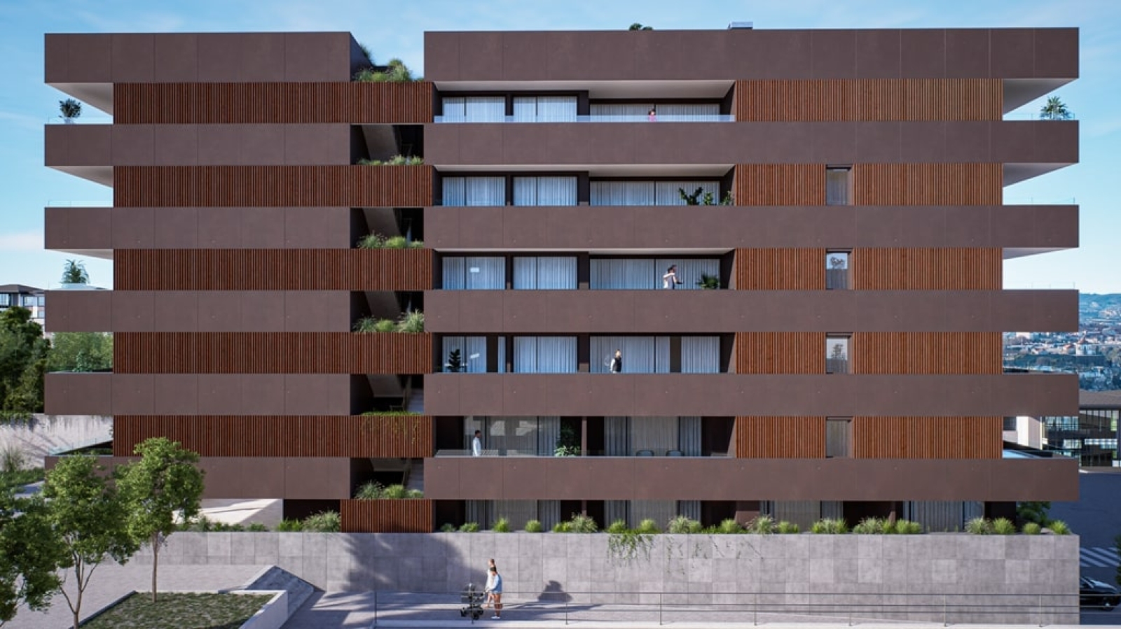 New studio apartment with balcony for sale in Gaia, Portugal_313162