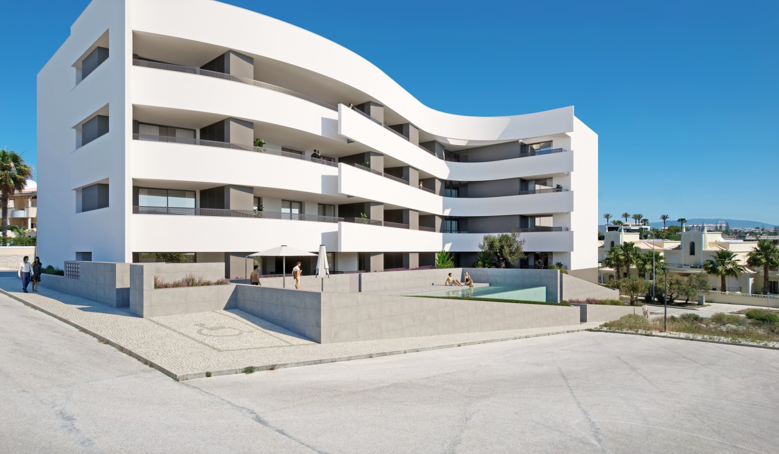 Piso nuevo, 2 dormitorios, en venta en Porto de Mós, Lagos, Algarve_314275