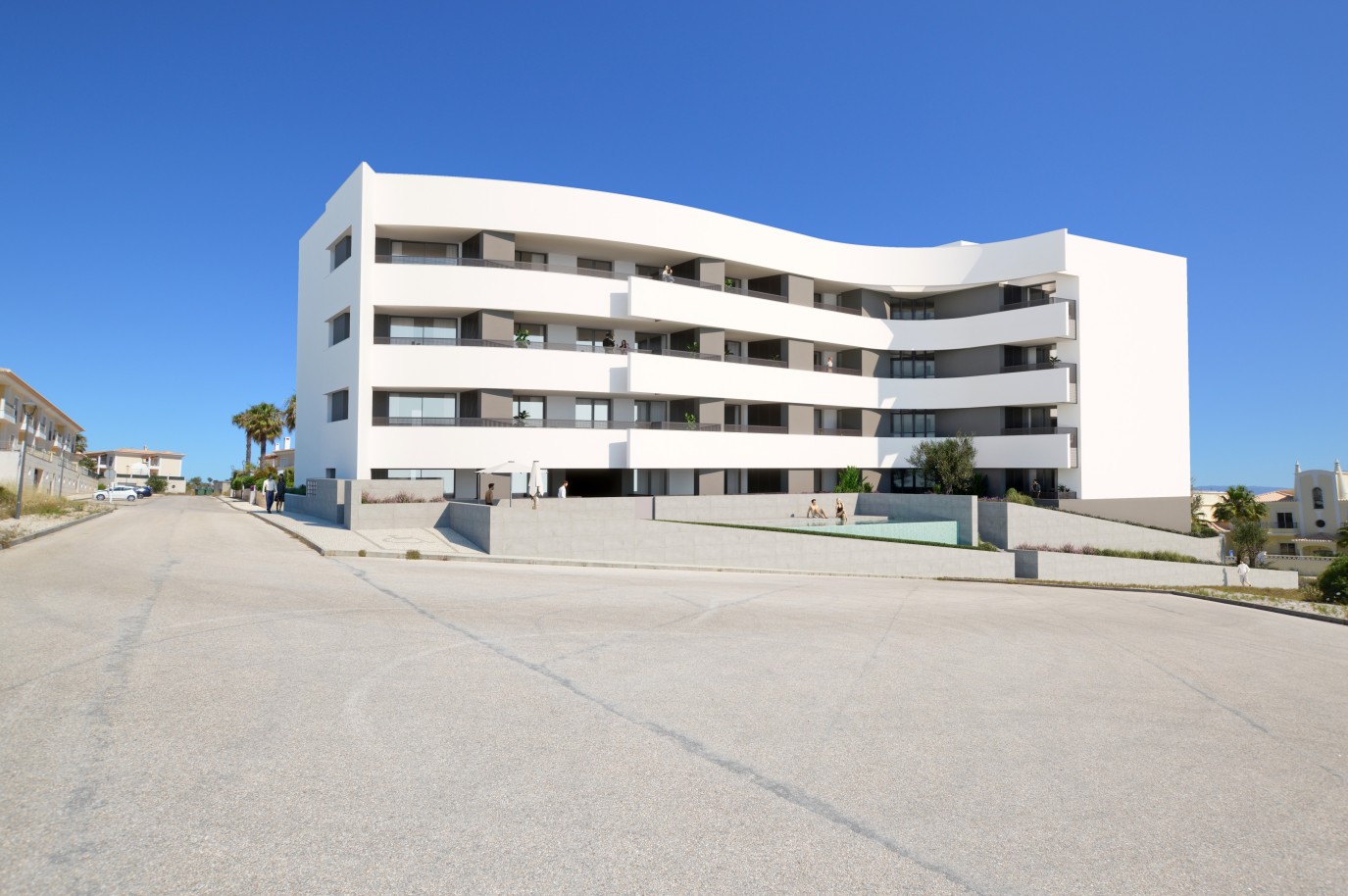 Piso nuevo, 2 dormitorios, en venta en Porto de Mós, Lagos, Algarve_314276