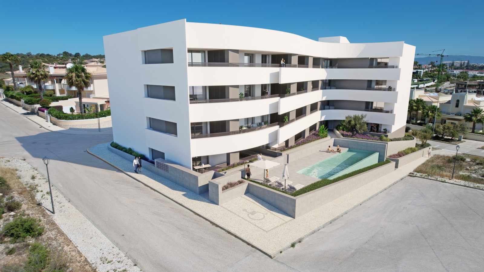 Piso nuevo, 2 dormitorios, en venta en Porto de Mós, Lagos, Algarve_314282