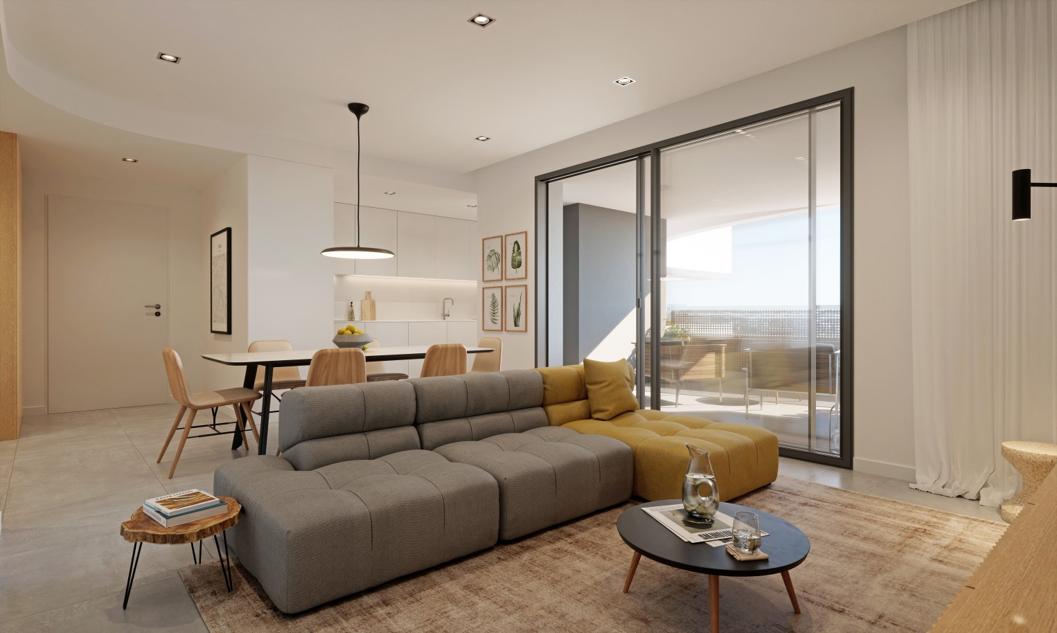 Piso nuevo, 2 dormitorios, en venta en Porto de Mós, Lagos, Algarve_314287