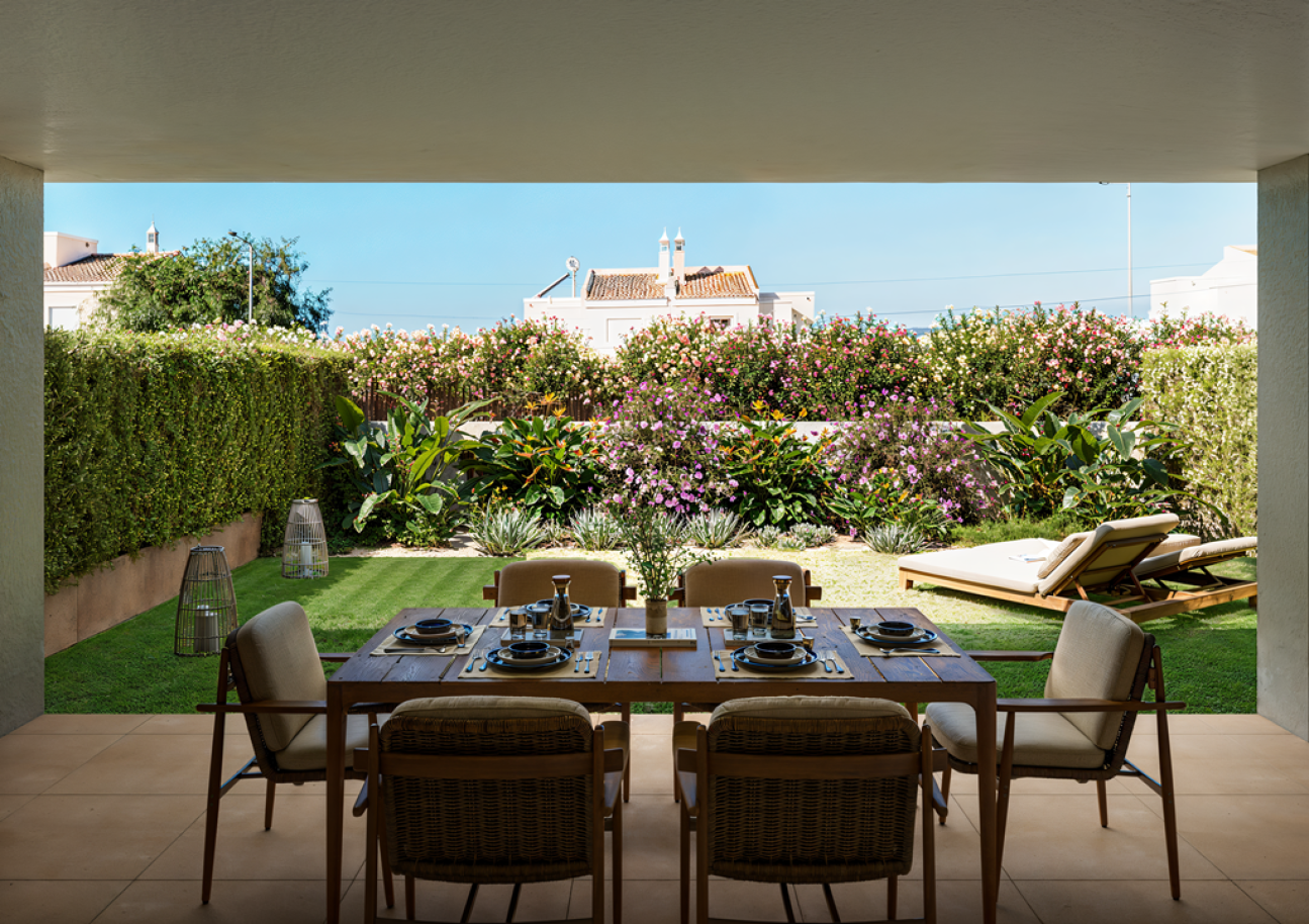 Luxuriöse 2-Zimmer-Wohnung mit Pool zu verkaufen in Ferragudo, Algarve_314919