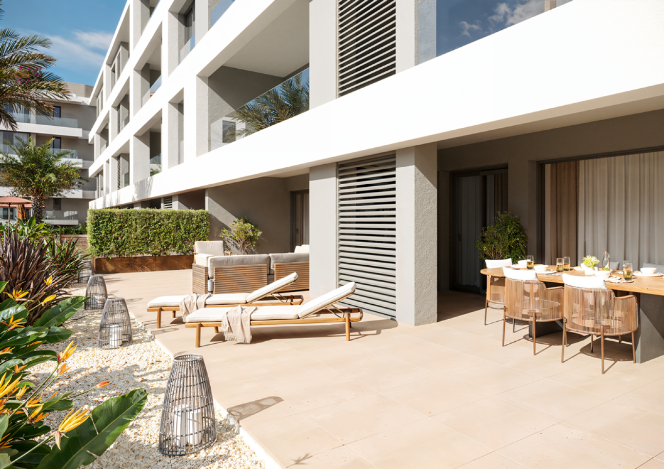 Luxuriöse 2-Zimmer-Wohnung mit Pool zu verkaufen in Ferragudo, Algarve_314921