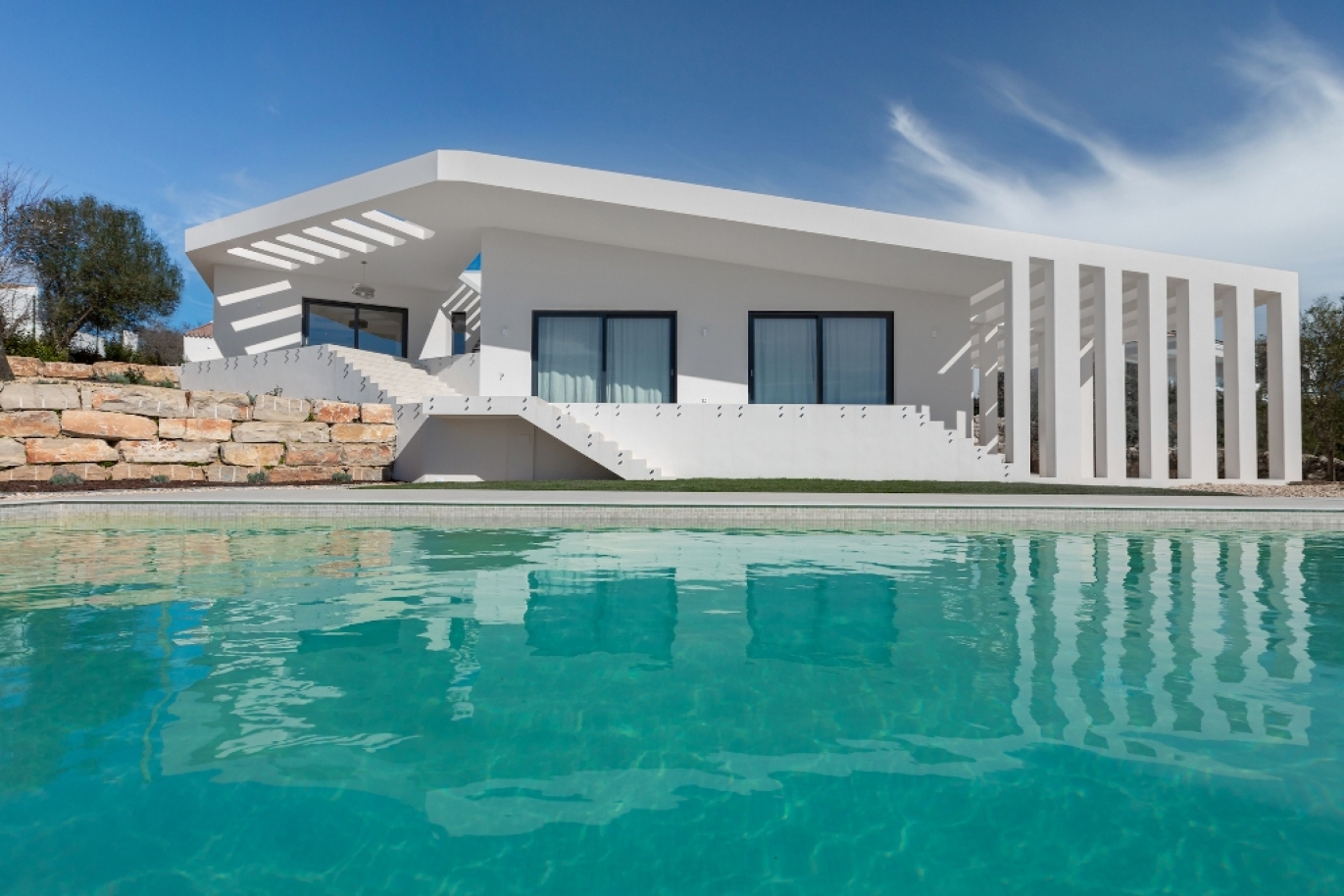 Villa with pool and sea view for sale in Boliqueime, Algarve, Portugal_315118